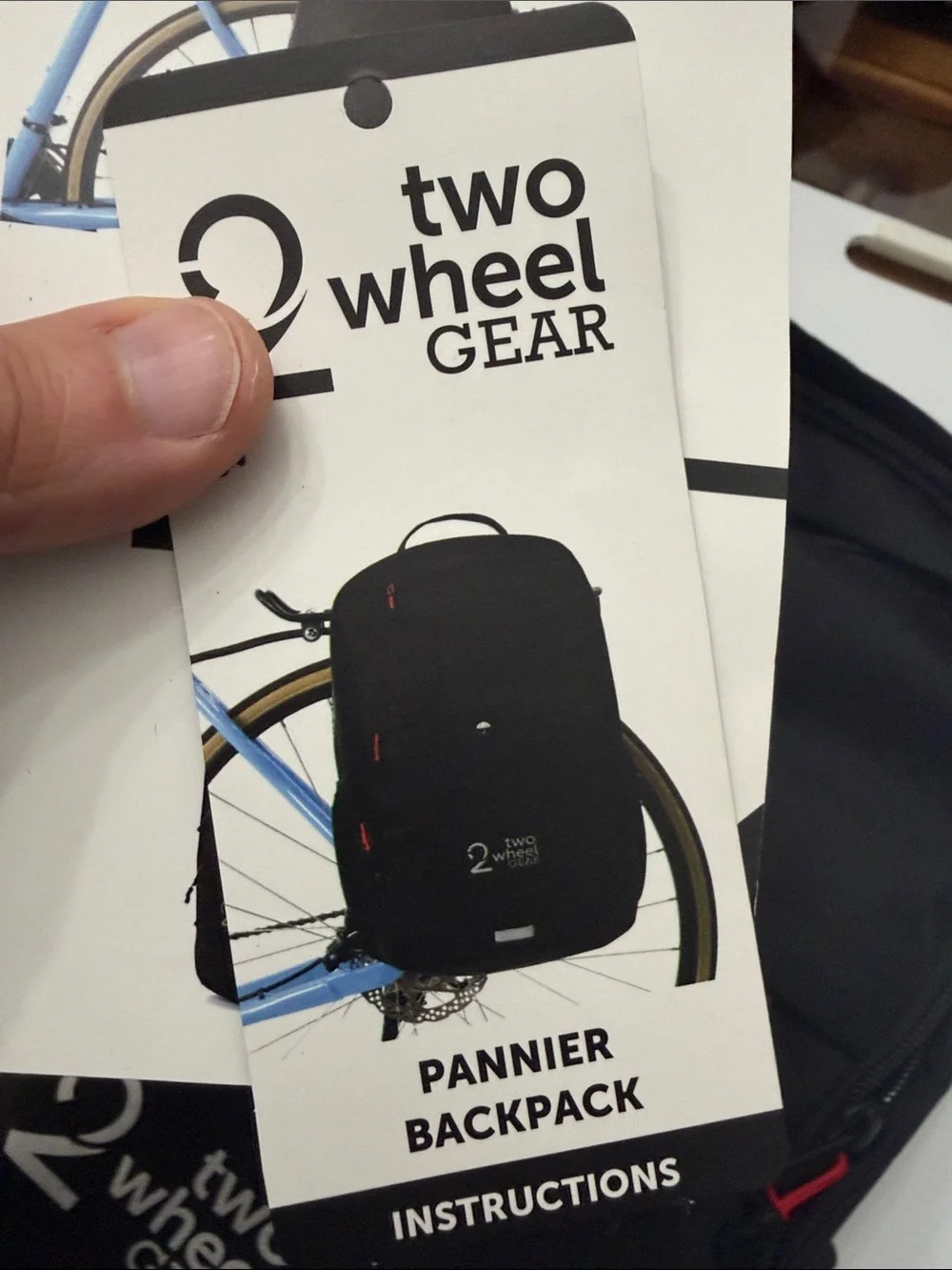 NWT - Two Wheel Gear - Pannier Backpack Convertible